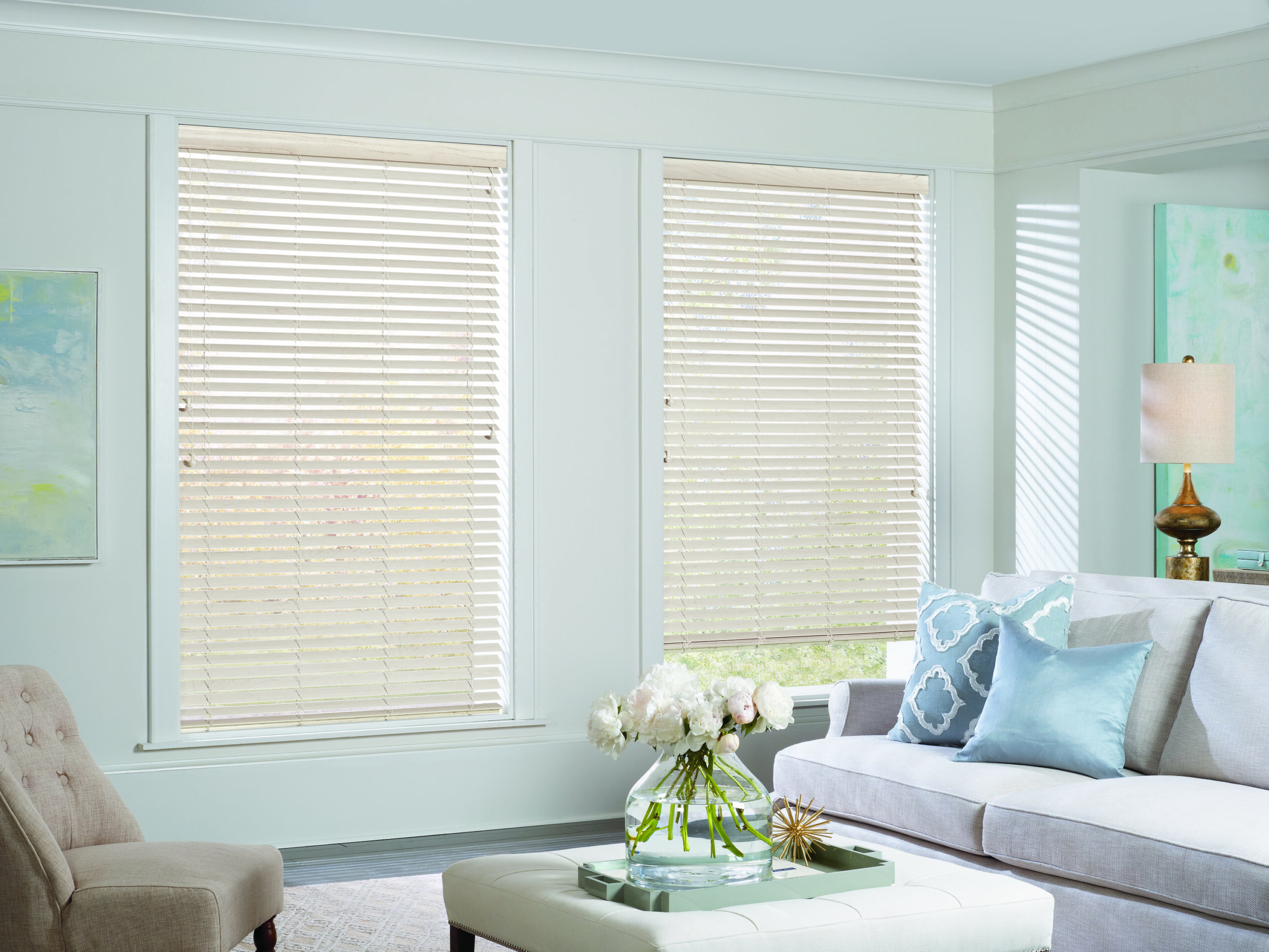 faux wood blinds